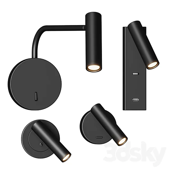 Vakkerlight Reading Wall Sconce 3ds Max