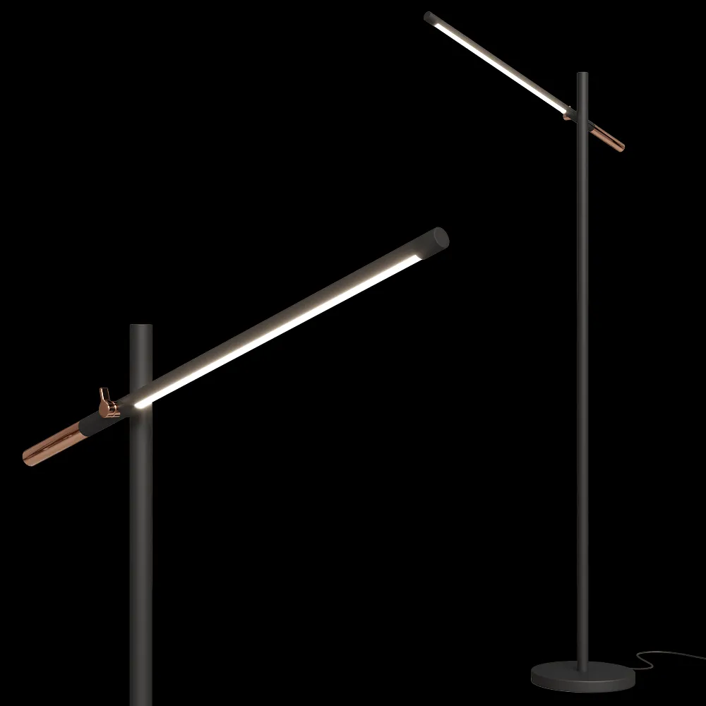 Valaisin Grönlund – Floor Lamp Piano 3ds Max