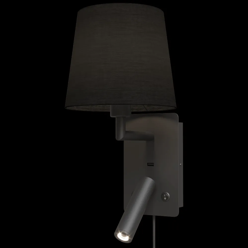 Valaisin Grönlund – Wall lamp Denver USB 3ds Max