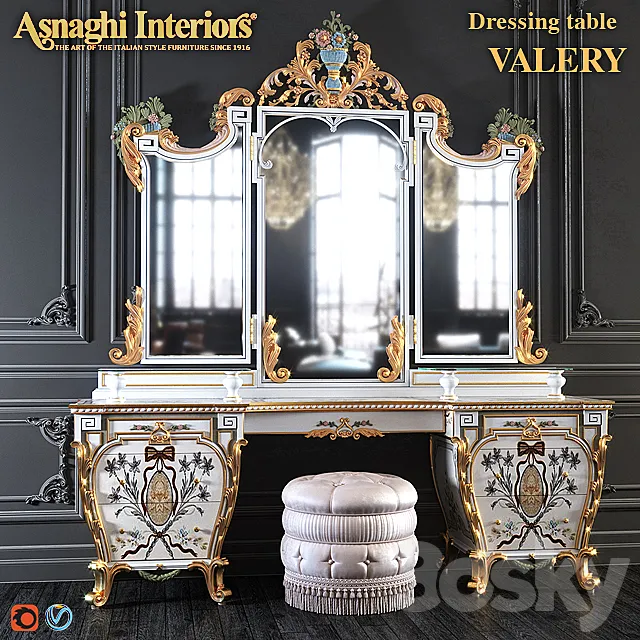 VALERY ASNAGHI INTERIORS L42804 3ds Max