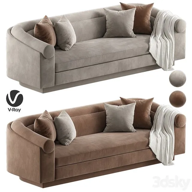Valetta Sofa 3dsMax Model
