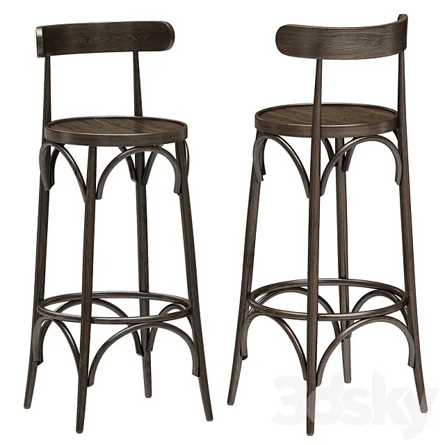 Vallese Stool 3DS Max Model