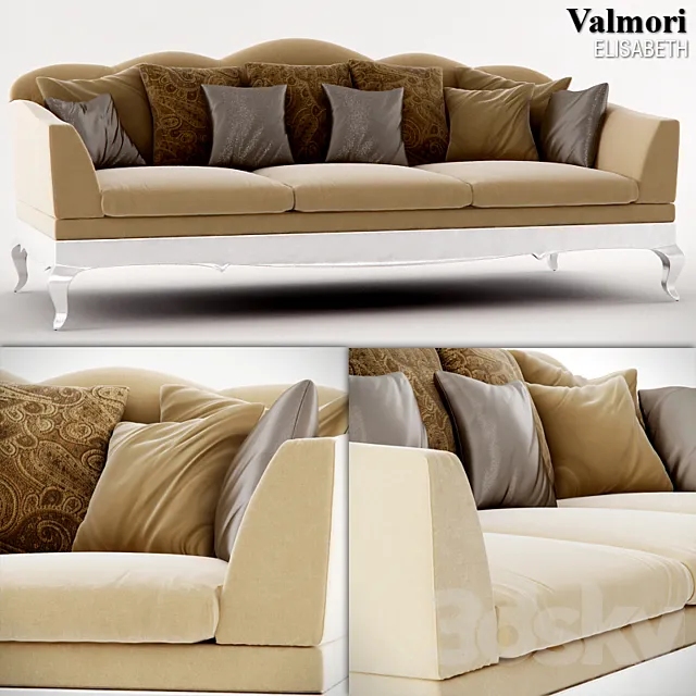 Valmori Elisabeth sofa 3DSMax File