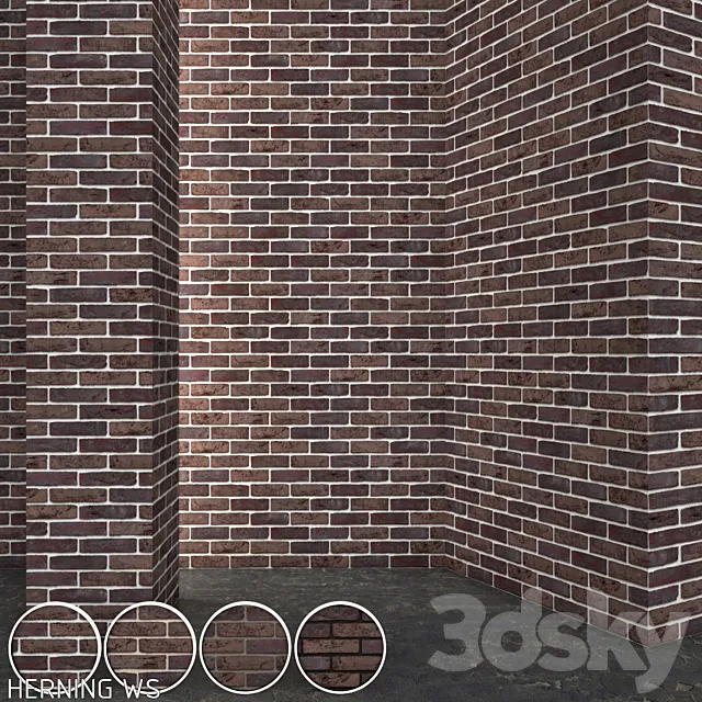 Vandersanden Brick Herning WS 3ds Max