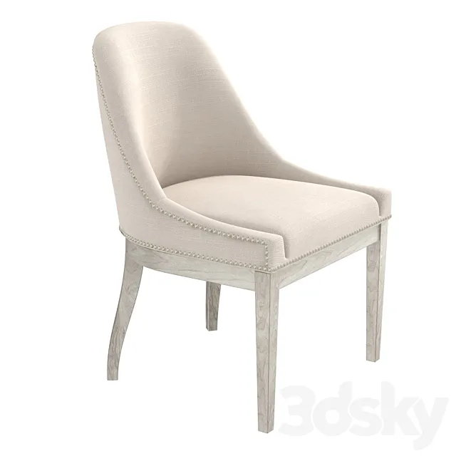 Vanguard Calloway Side Chair V968S 3ds Max