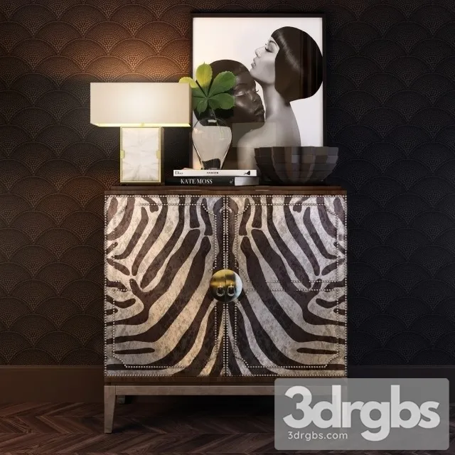 Vanna Zebra Cabinet 3dsmax Download