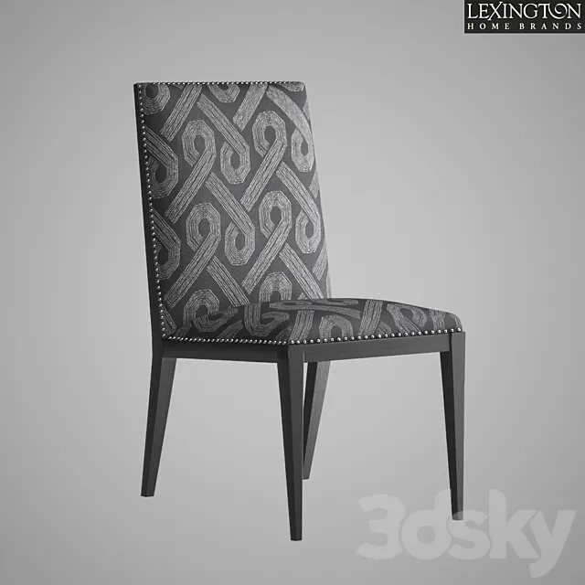 Vantage Upholstered Side Chair 3ds Max