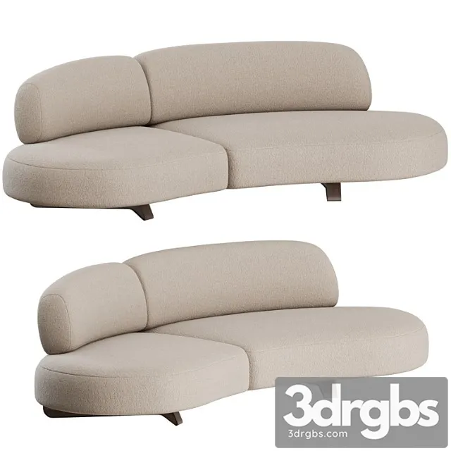 Vao 250 curved sofa by paolo castelli