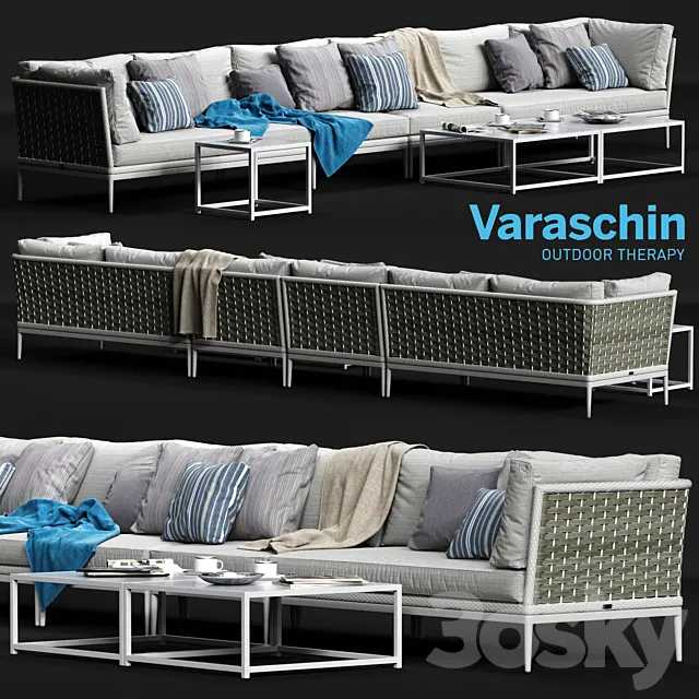 Varaschin ALGARVE Sofa 01 3ds Max