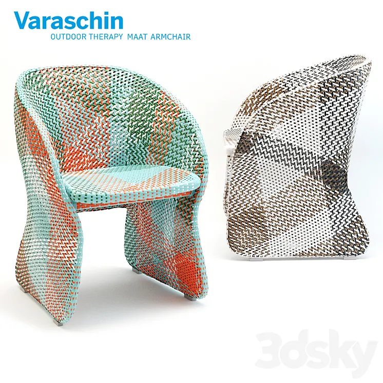 Varaschin Maat Outdoor Armchair 3DS Max