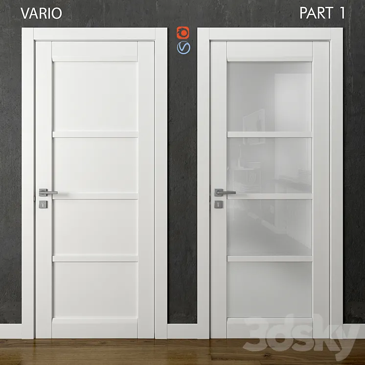 Vario doors Volkhovets part 1 3DS Max
