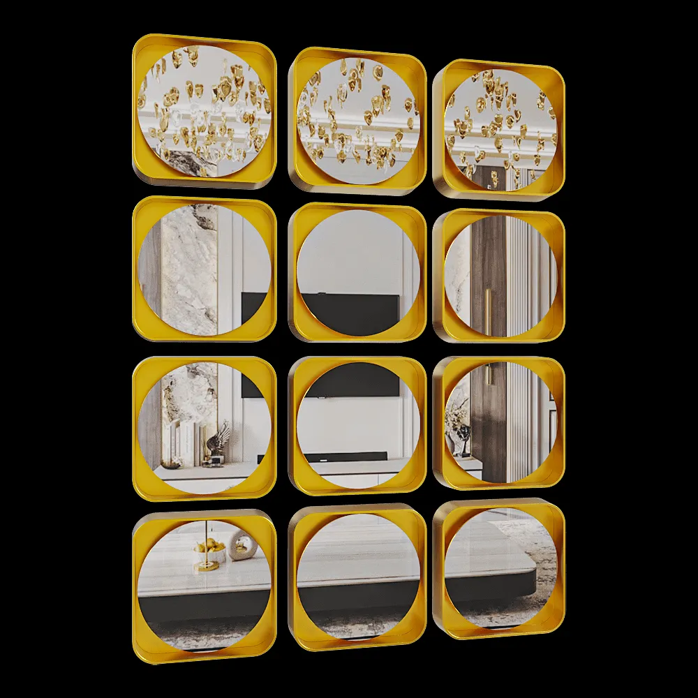 Varket – Mirror panel 3 3ds Max