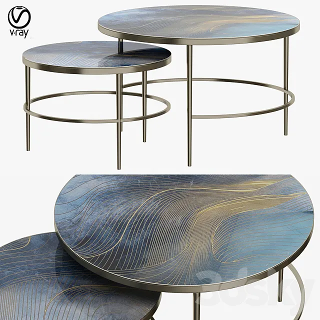 Varya Tables by My Imagination Lab 3DS Max Model