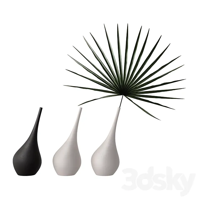 Vase AMPOULE S by MY YOUR 3DS Max Model