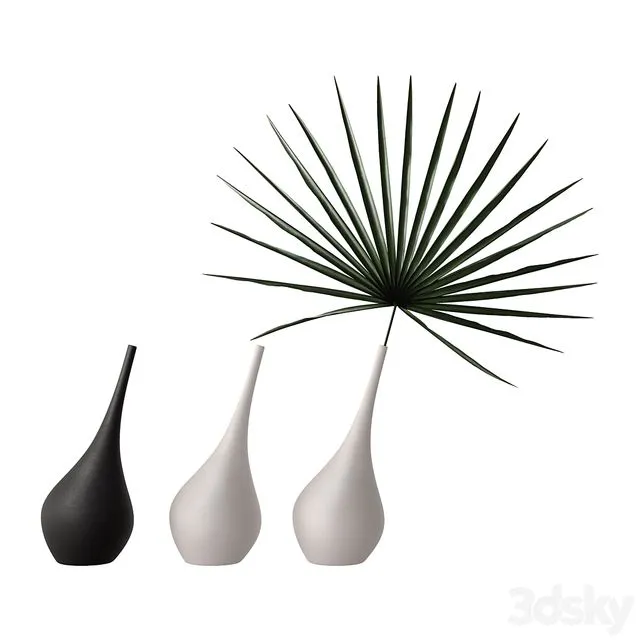 Vase AMPOULE S by MY YOUR 3dsMax Model