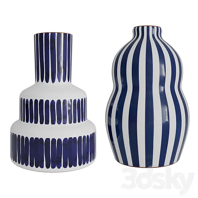 Vase Casa Cubista 3ds Max