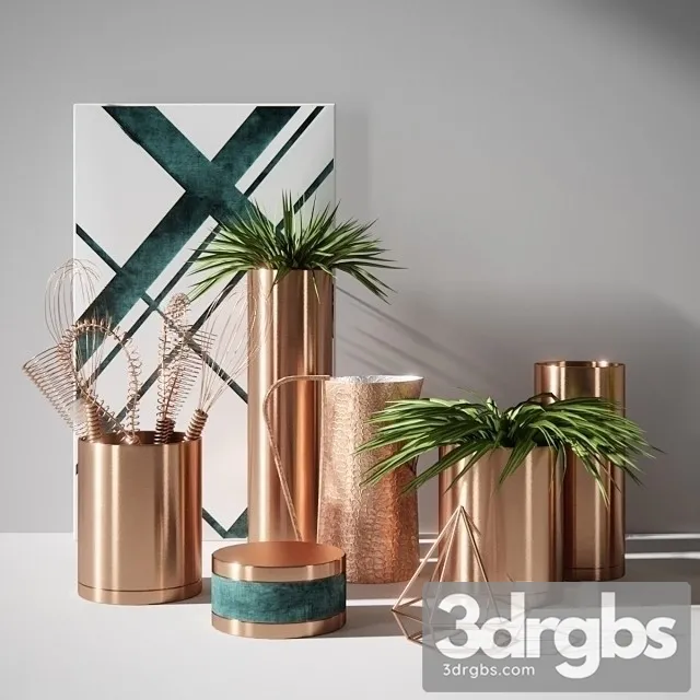 Vase Copper 3dsmax Download