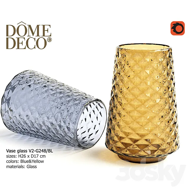 Vase DomeDeco 3ds Max