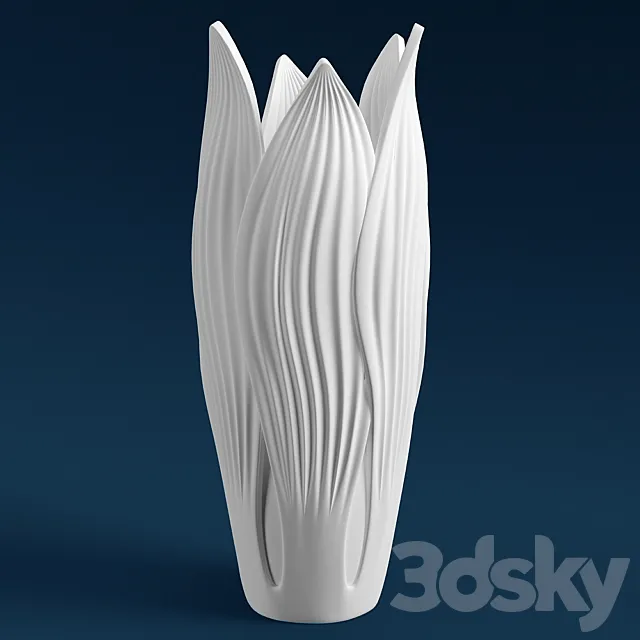 Vase flower blooms 3DSMax File