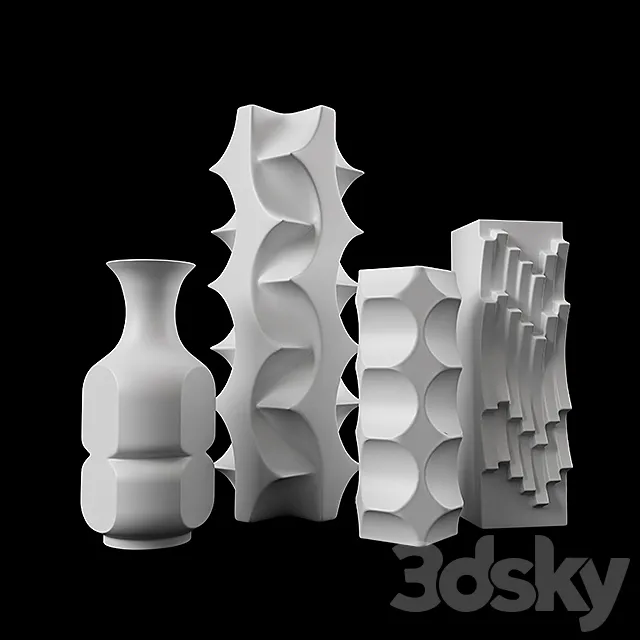 Vase from Archais collection 3DSMax File