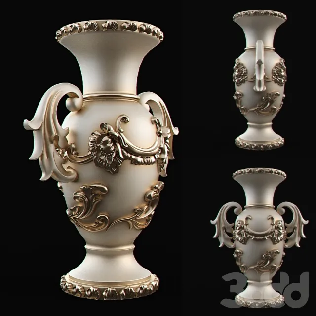 Vase in the classic style 3dsMax Model