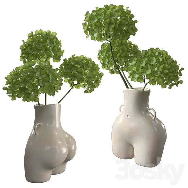 Vase Love Handles Anissa Kermiche 3ds Max