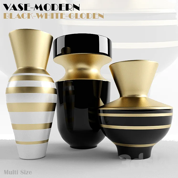 VASE-MODERN 3DS Max