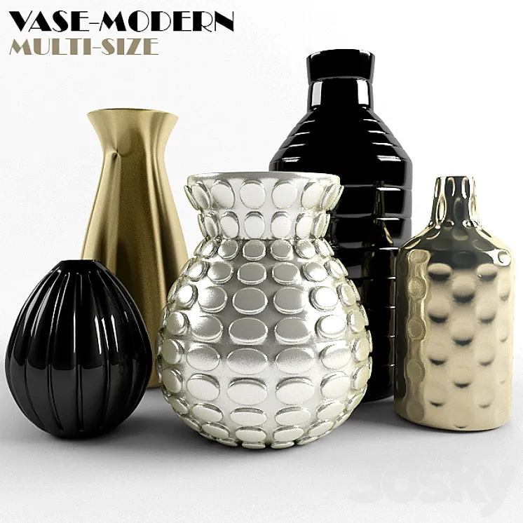Vase-Modern 3DS Max