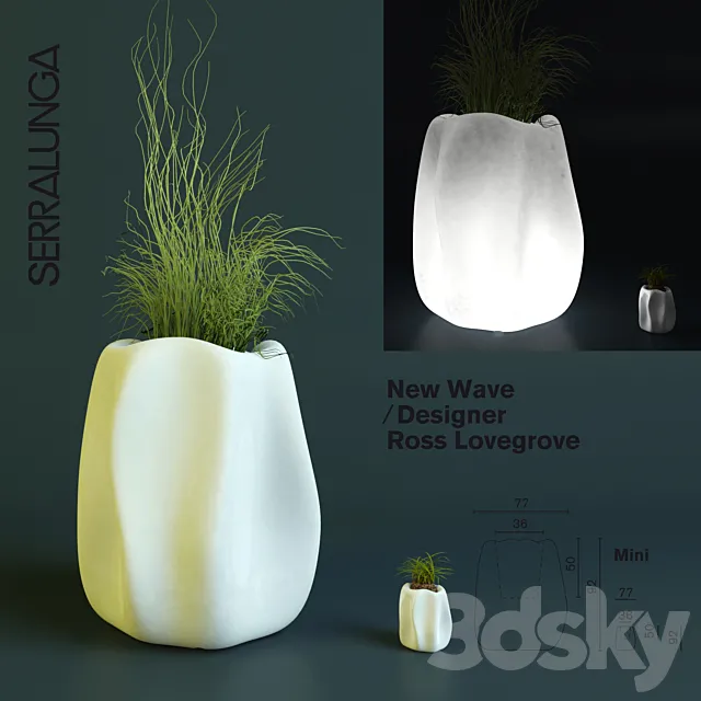 Vase New Wave 3DS Max Model