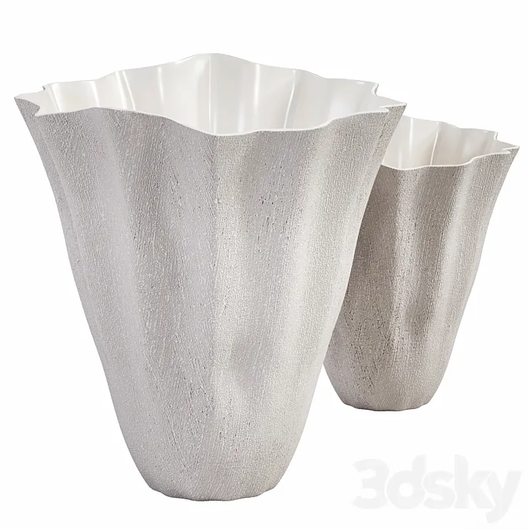 Vase Seashell decor 3DS Max