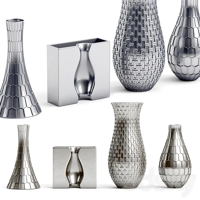 vase set 1 3DS Max Model