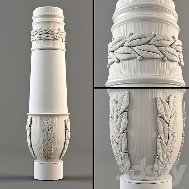 Vase Sigma VS100 3DS Max Model