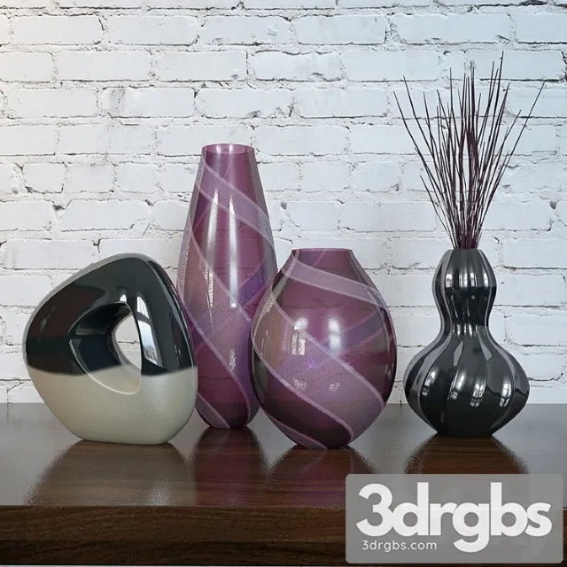 Vase Vases set 3dsmax Download
