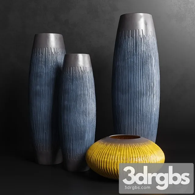 Vase Vases set 6 3dsmax Download