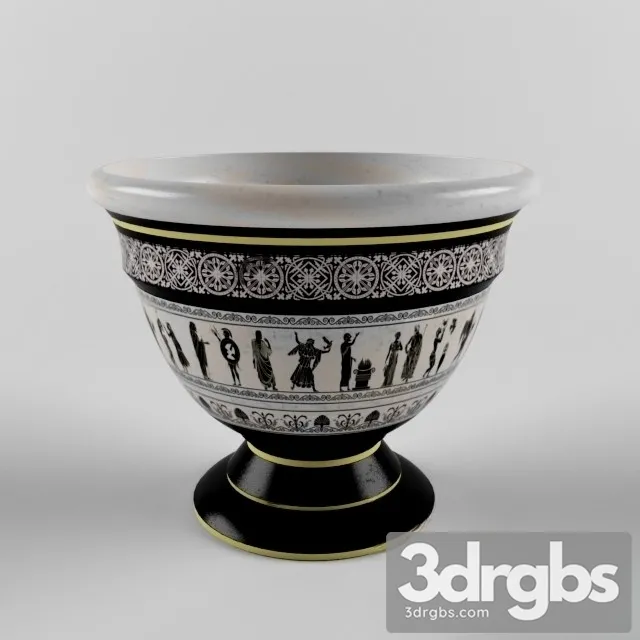 Vase With Antique Motifs 3dsmax Download