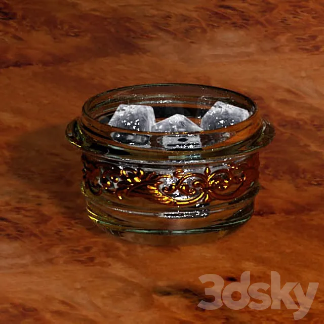 Vase with ice 3DSMax File