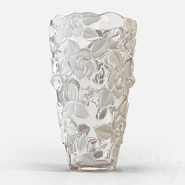 Vase with roses 3ds Max