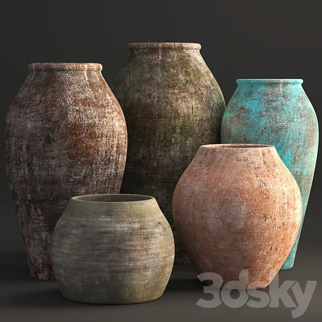 Vase_01_za 3ds Max