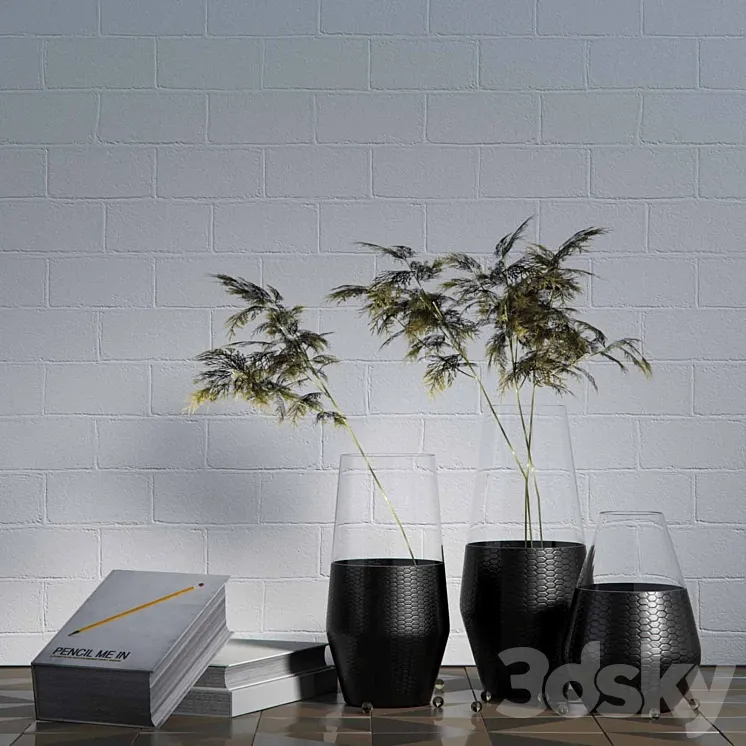 Vases 3DS Max