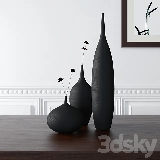 vases from Sara Paloma 3DSMax File