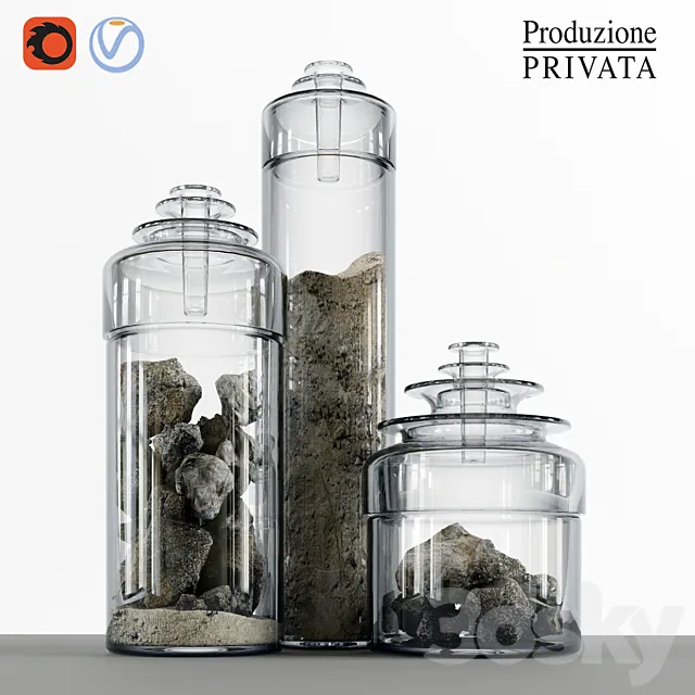 Vases “Kado 9_11_13” by Produzione Privata 3ds Max