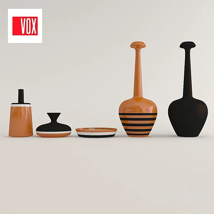 vases VOX company 3DS Max