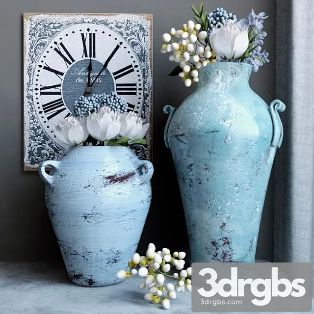 Vases With Flowers 2 3dsmax Download