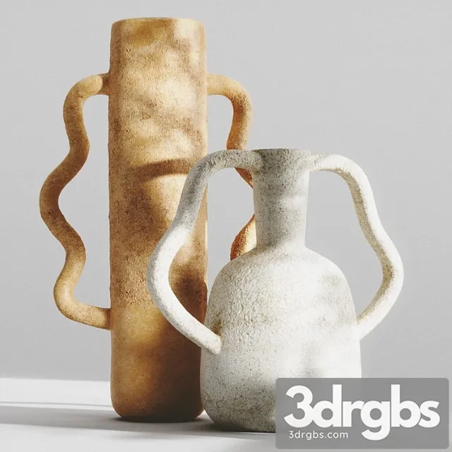 Vases with handles by zara home part 1