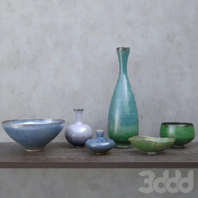vases_decor_dirt 3dsMax Model
