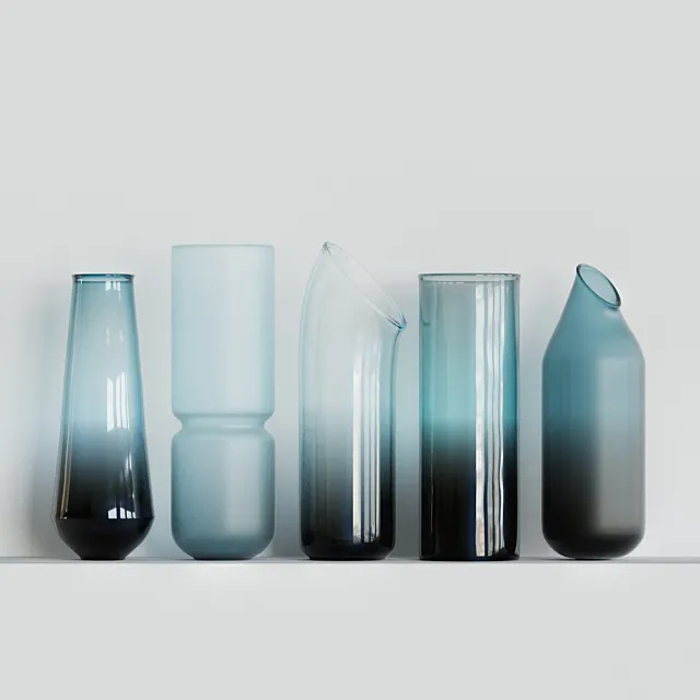 Vases_set_001 3DS Max Model