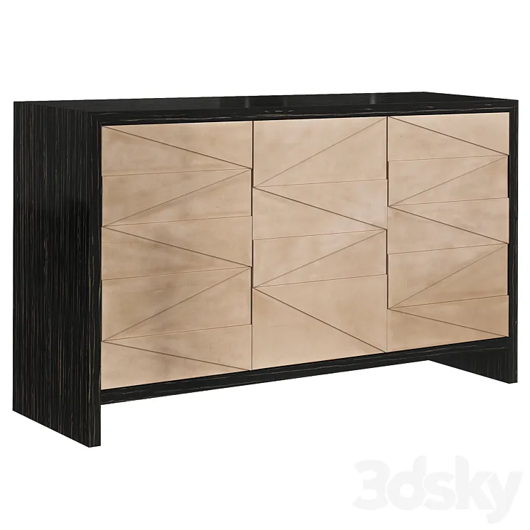 Vector Sideboard Caracole chest of drawers 3DS Max