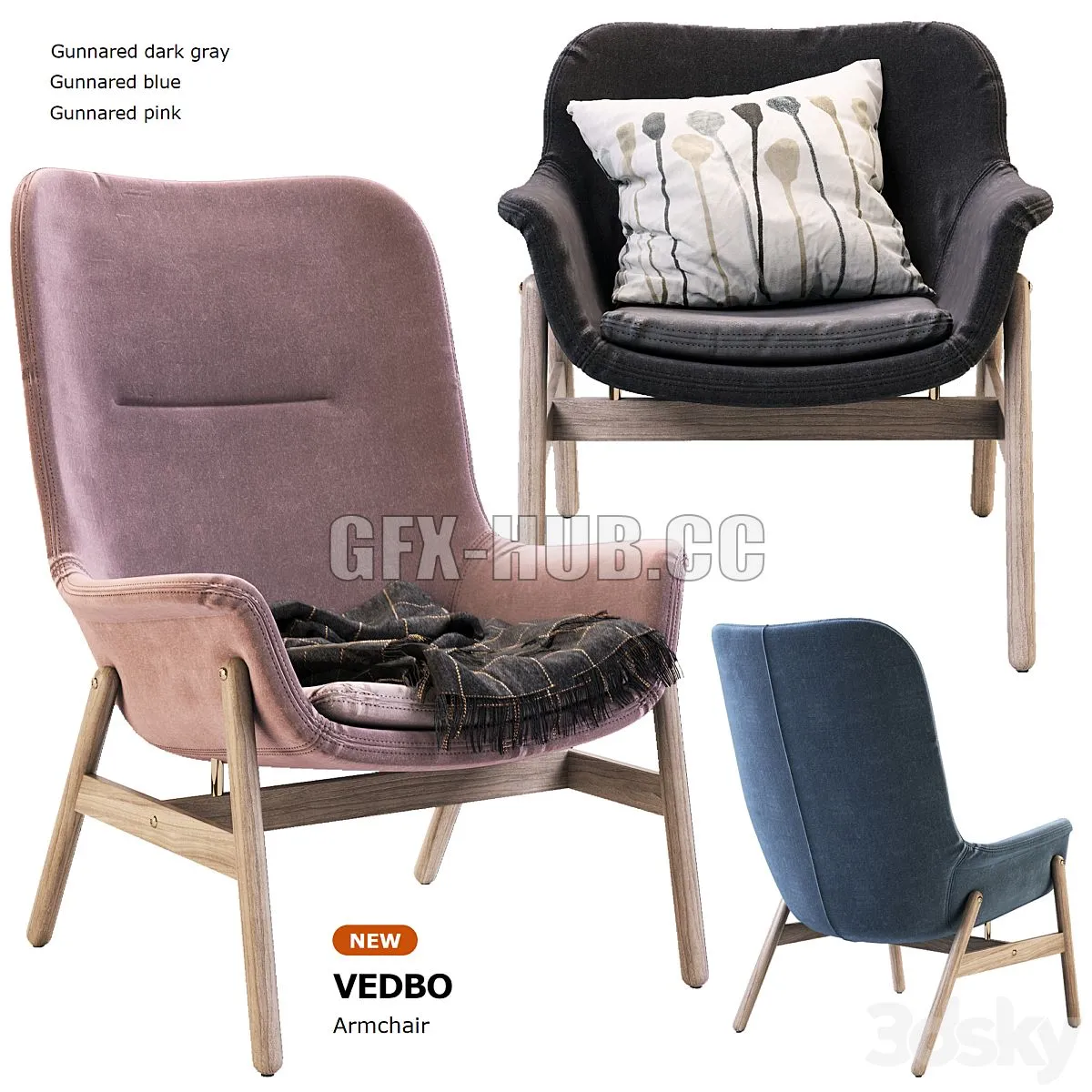 VEDBO IKEA IKEA VEDBOO 3dsMax Model
