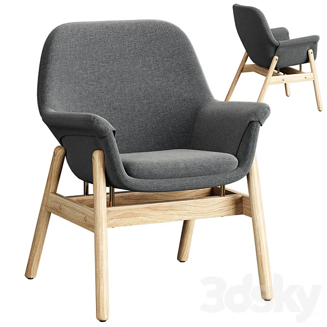 VEDBO WEDBU IKEA Chair 3ds Max