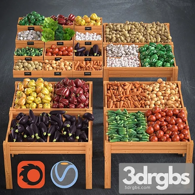 Vegetables 3dsmax Download